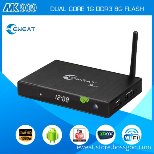 Amlogic 8726MX dual core android tv box 1G DDR/8G flash XBMC Supported dual core amlogic mx android tv box